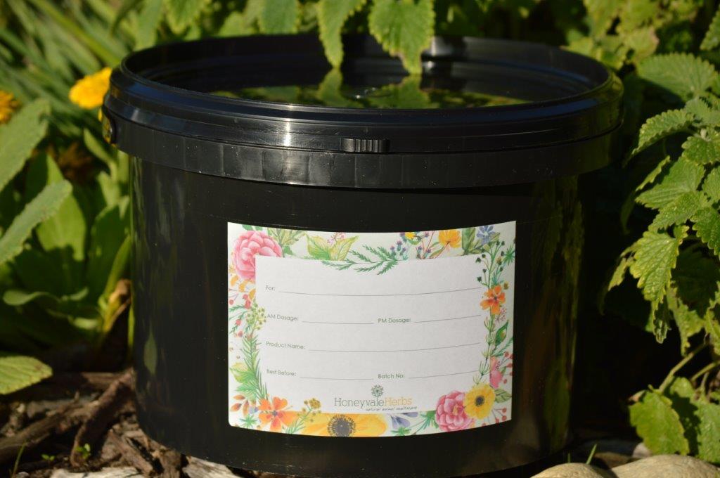 Honeyvale Herbs Tub & Lid